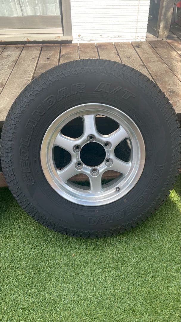 デリカ　スペースギア　15インチ　タイヤ、ホイール　2025年製