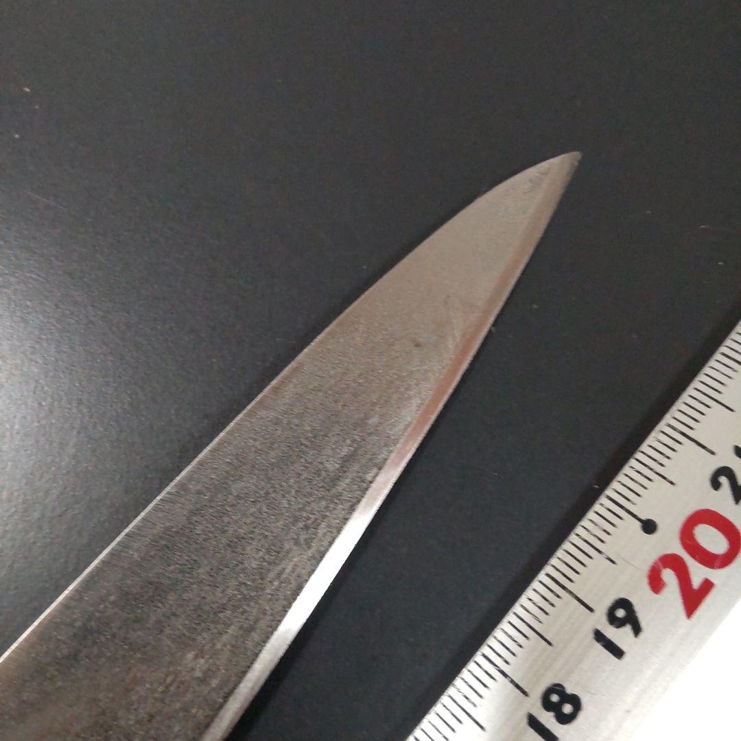 中古再生品ミソノスウェーデン鋼特製鍛造スライサー包丁230mm