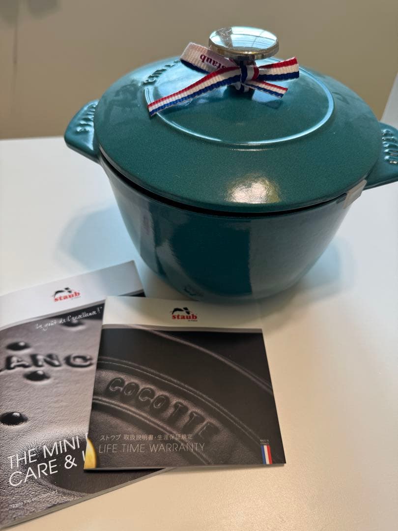 k*u様 staub ごはんココットM ミント