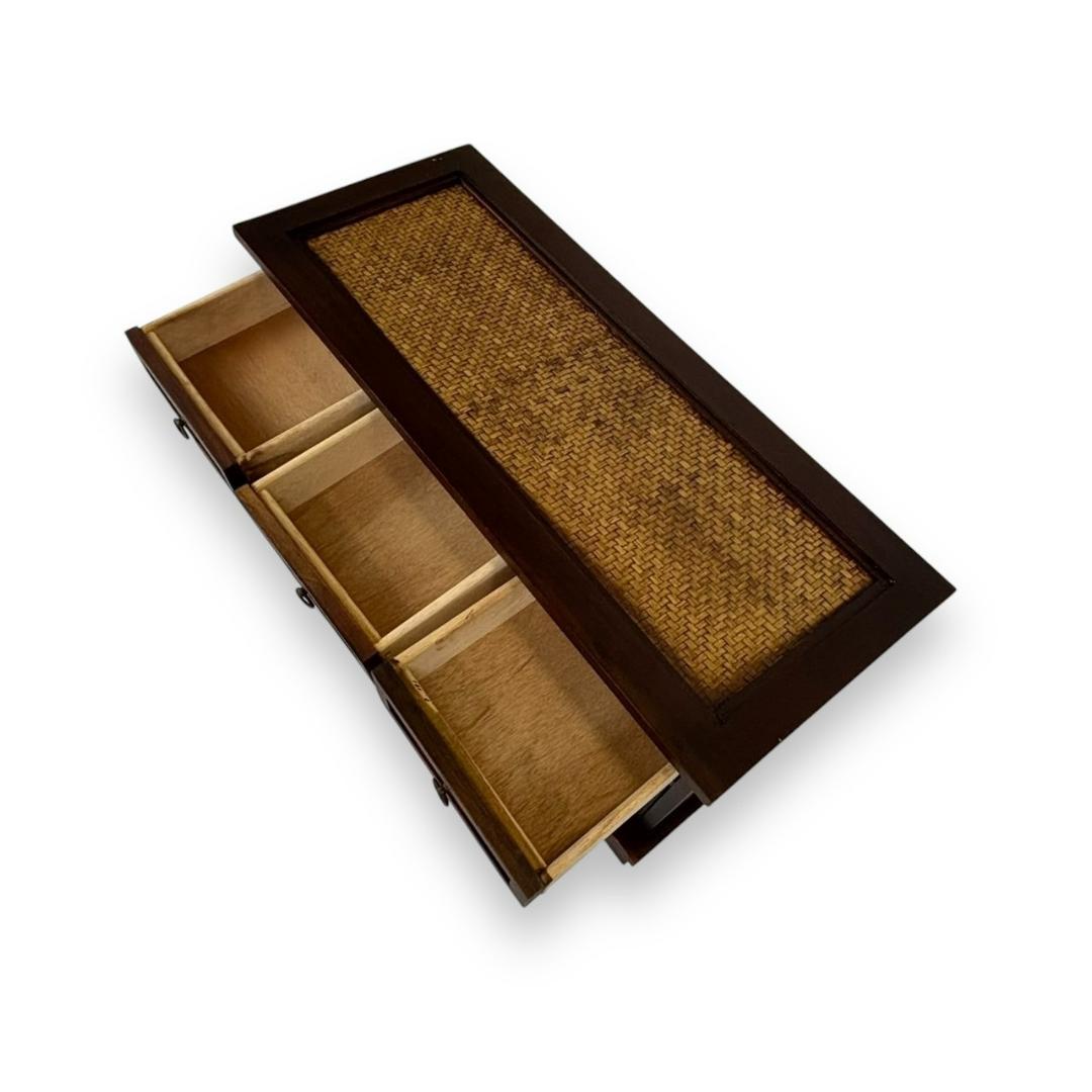 アジアン家具　チェスト　ラタン　ヴィンテージ　アンティーク