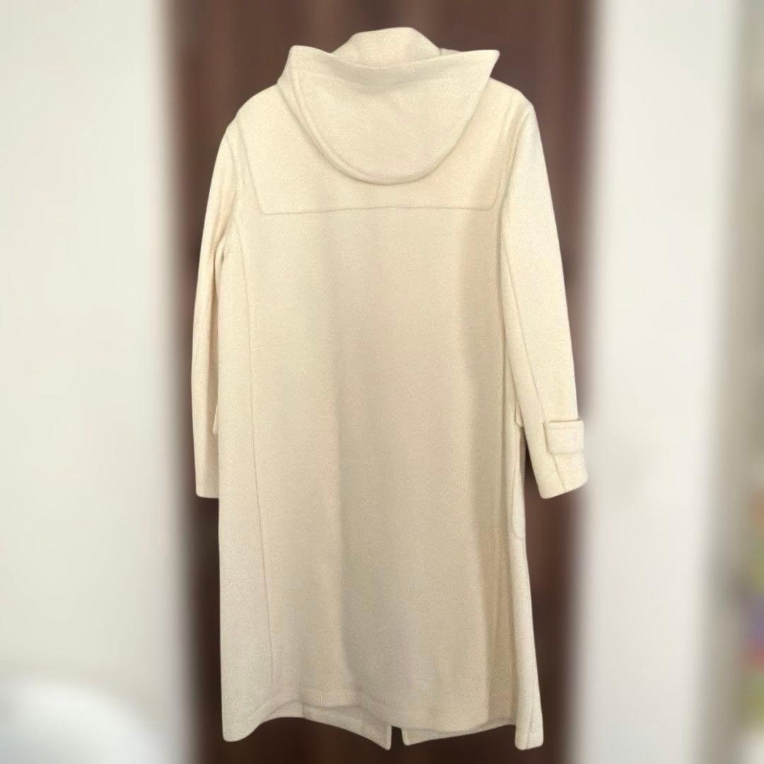 【美品】23区　ダッフルコート　白