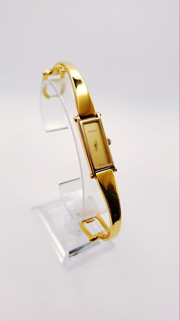 B*W様 【稼働品】　グッチ　GUCCI 1500 。ゴールド クォーツ