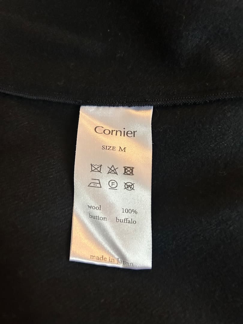 Cornier コルニエ　COLLEGE FLANNEL OVER SHIRTS