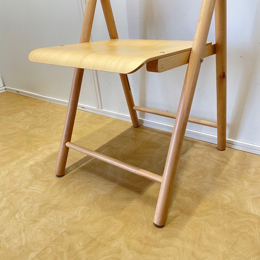 無印良品 折りたたみ椅子 木製 フォールディングチェア 折り畳み椅子 チェア