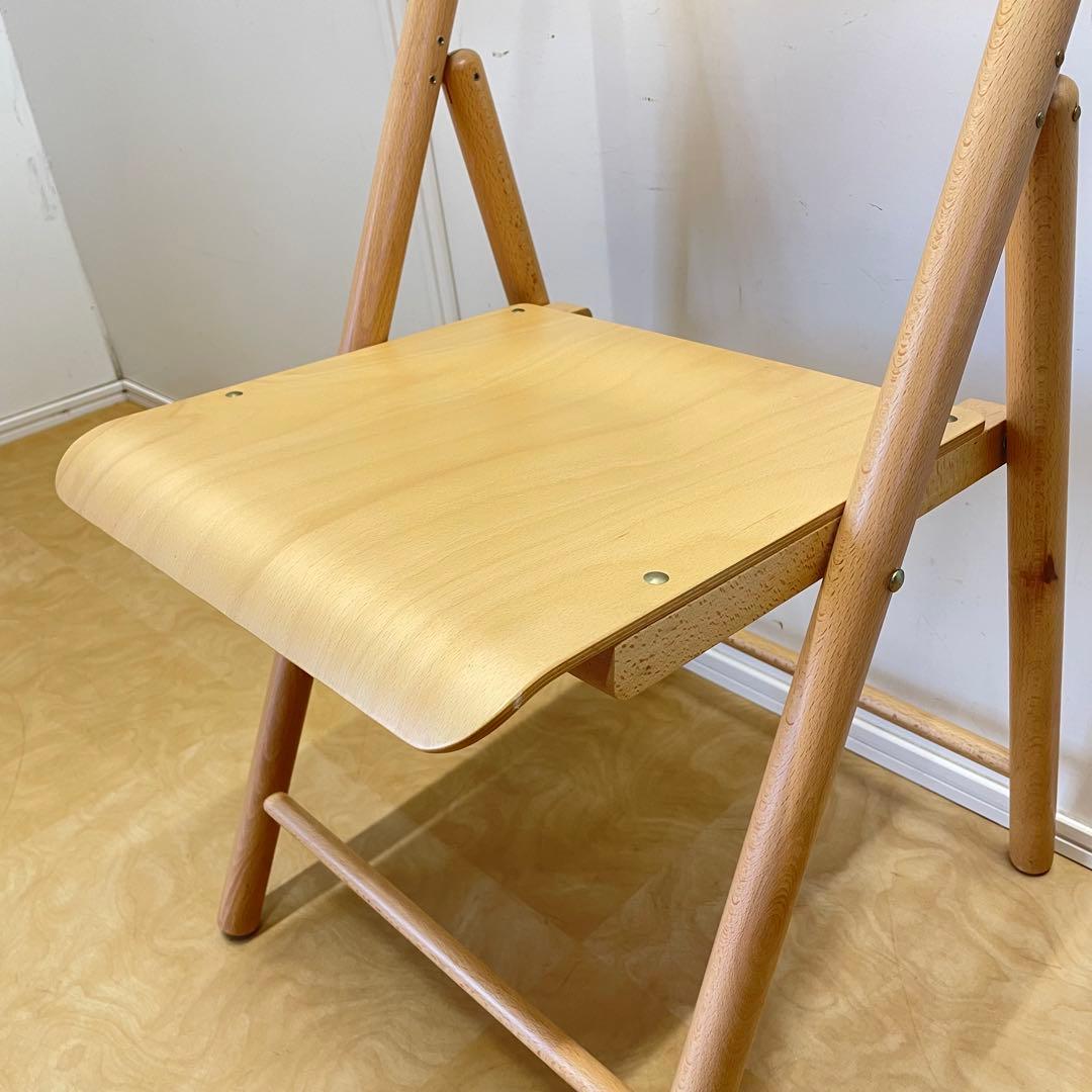 無印良品 折りたたみ椅子 木製 フォールディングチェア 折り畳み椅子 チェア