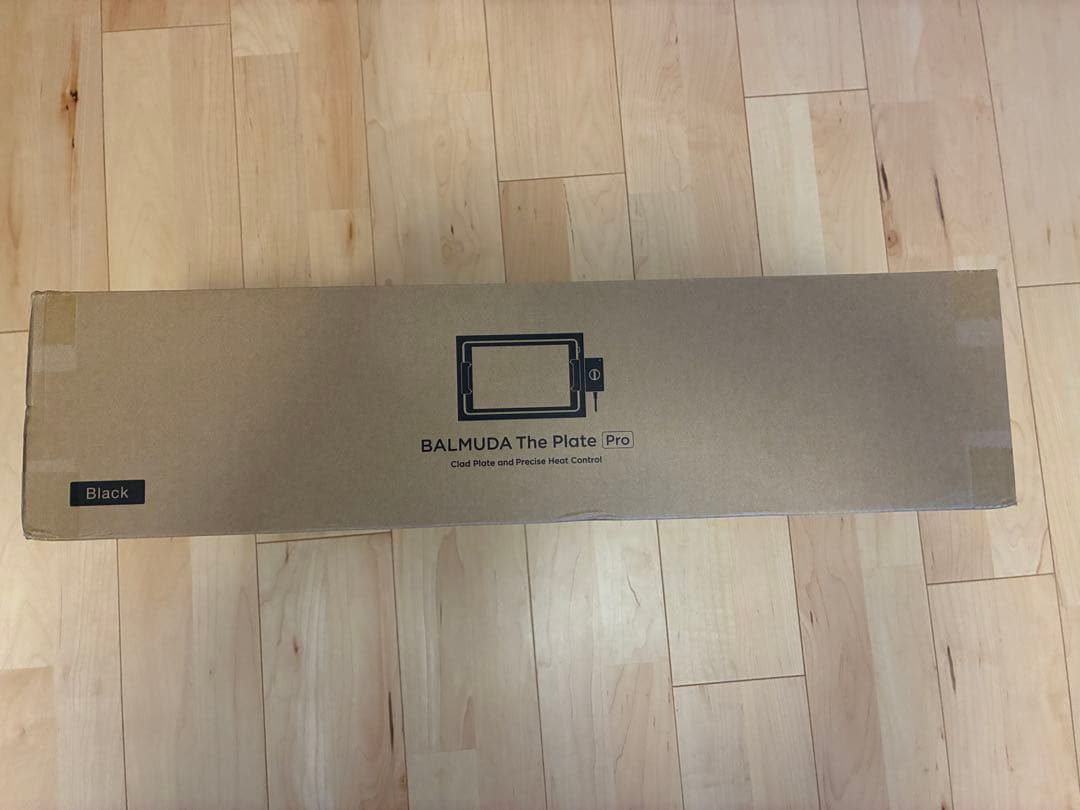 【新品未使用】BALMUDA ThePlatePro ホットプレート ブラック