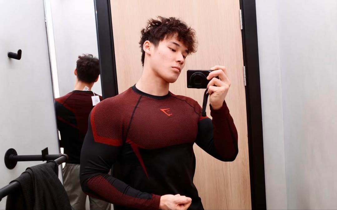  ONYX V5 BLUE David Laid着用 サイズM