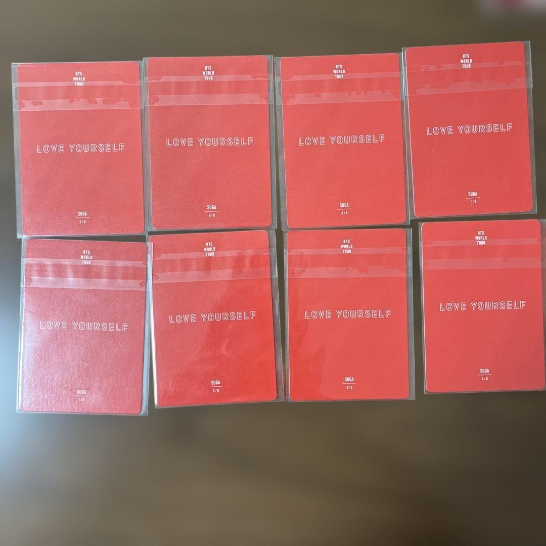 BTS LYS love yourself ミニフォト　コンプ　ユンギ　トレカ