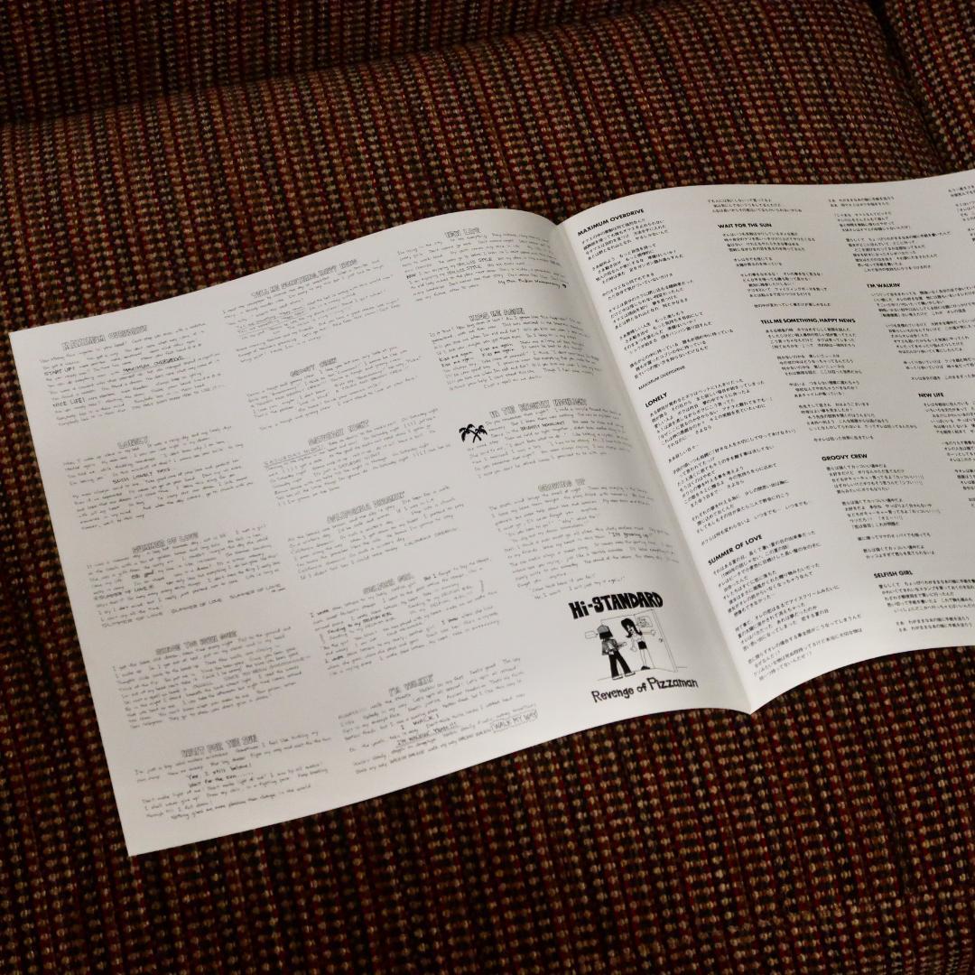 Hi-Standard / GROWING UP LP レコード 限定盤