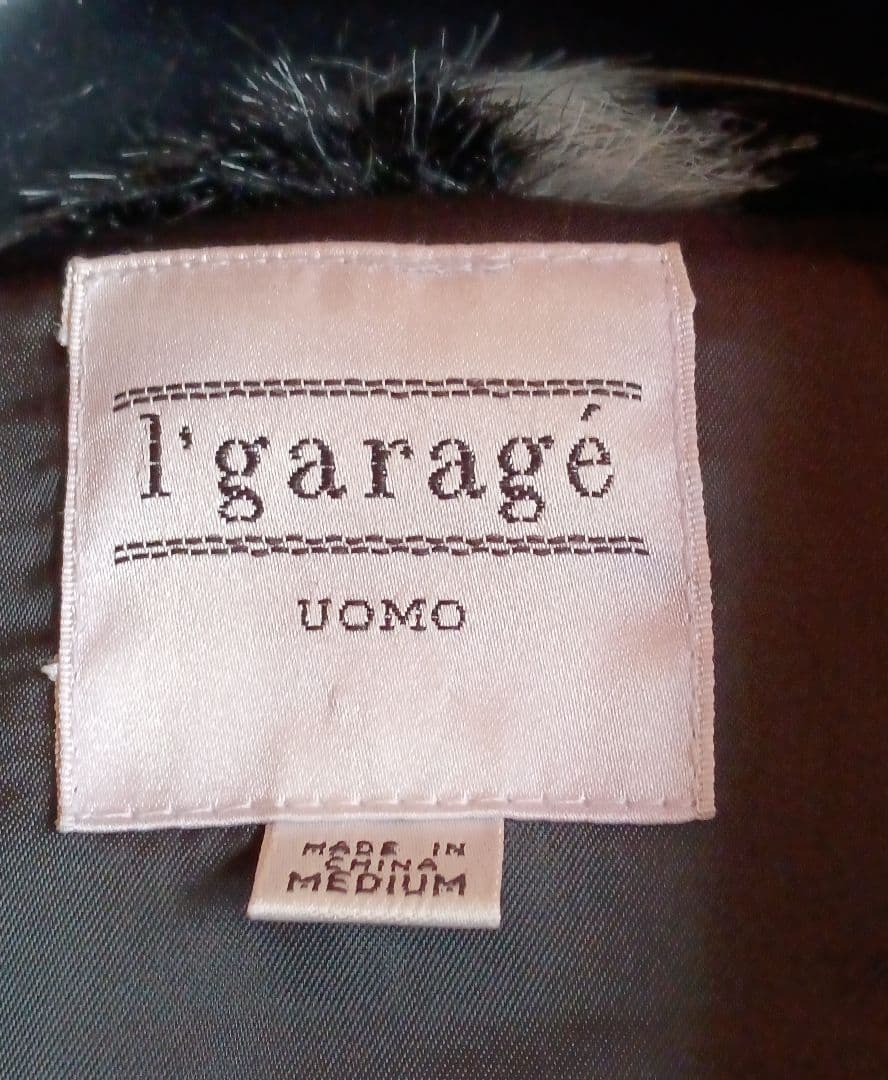 希少　90s IgaragéUOMO ミンク調ハーフコート Мサイズ　y2k