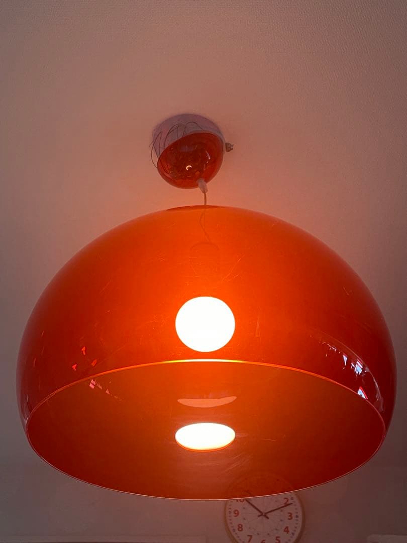 Kartell FLY カルテル　フライ　赤　照明器具