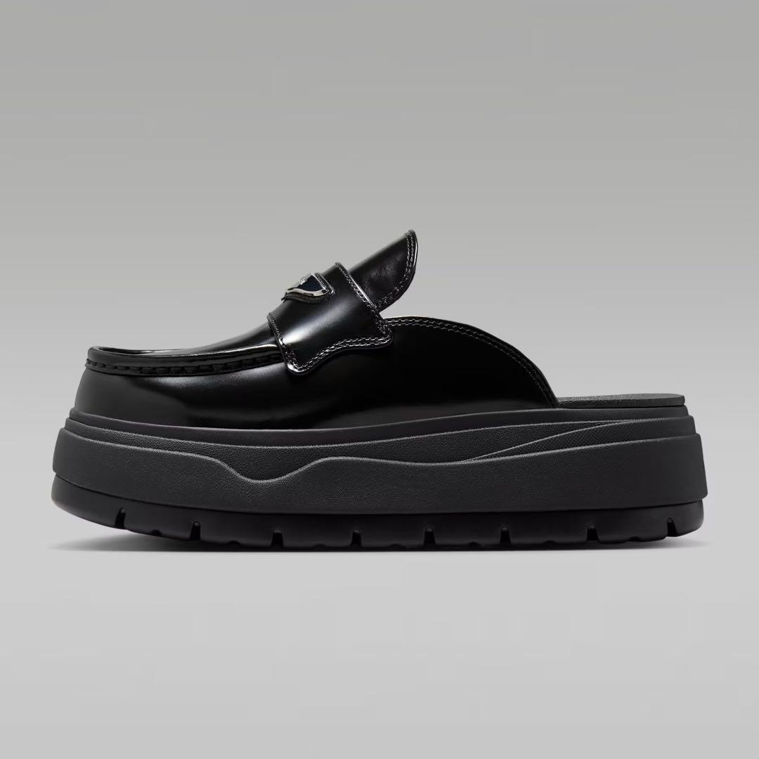 【バレンタイン限定値下げ】新品 ジョーダン 24cm ローファー ブラック