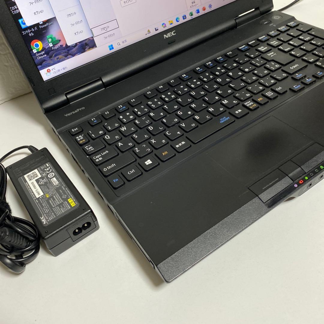 Windows11 オフィス付きSSD256GB メモリ8GB NECノートPC