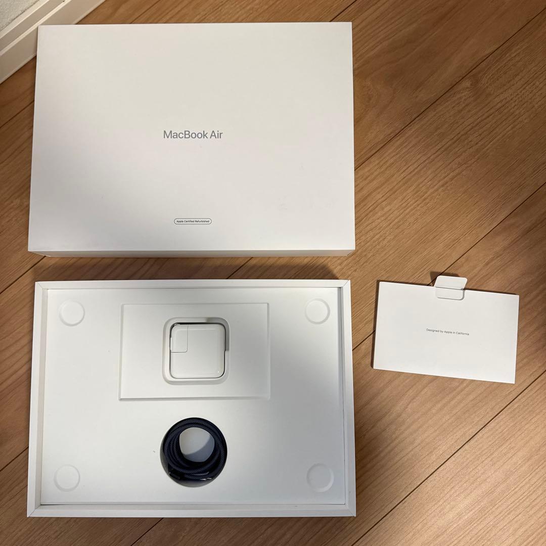 MacBookAir 13.6 M2 2022 256GB スペースグレー