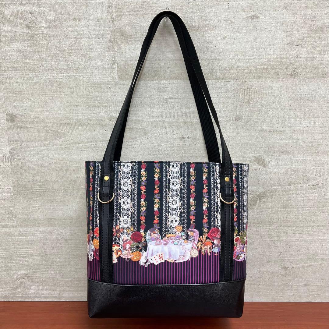 ジョリーフルール　マイリトルテイラー　ハロウィン柄　カジュアルトート＆ポーチ　③