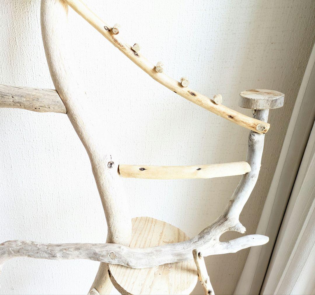 流木止まり木・バードタワー『癒しの森』高さ98cm