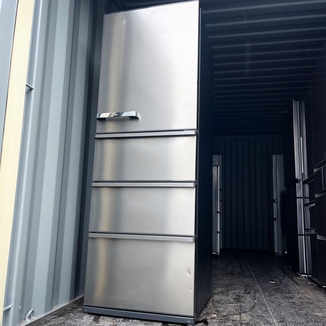 50取付無料！AQUA旬鮮チルド 自動製氷付きスタイリッシュシルバー4ドア冷蔵庫