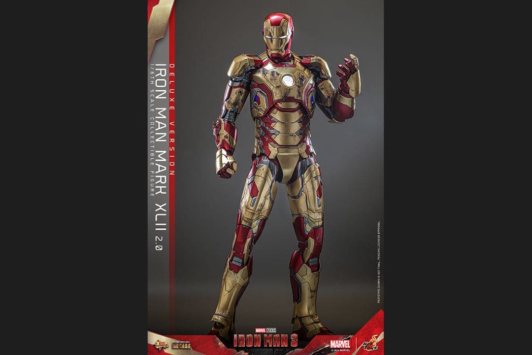 ホットトイズMMS759D66bアイアンマン・マーク42 DX 2.0ボーナス付