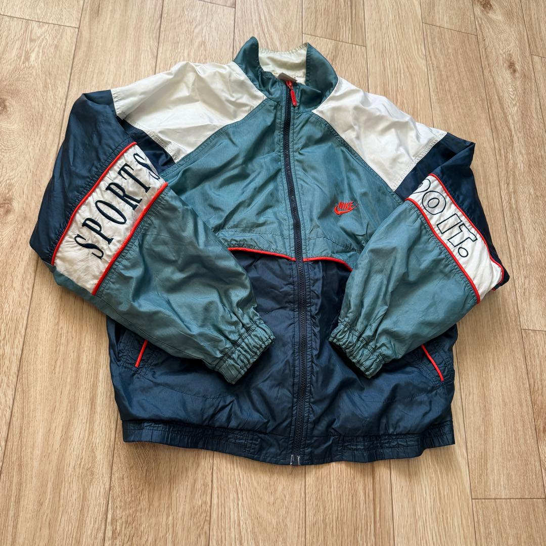ダ*ゼ様 NIKE 90s 銀タグ Nylon Jacket Vintage