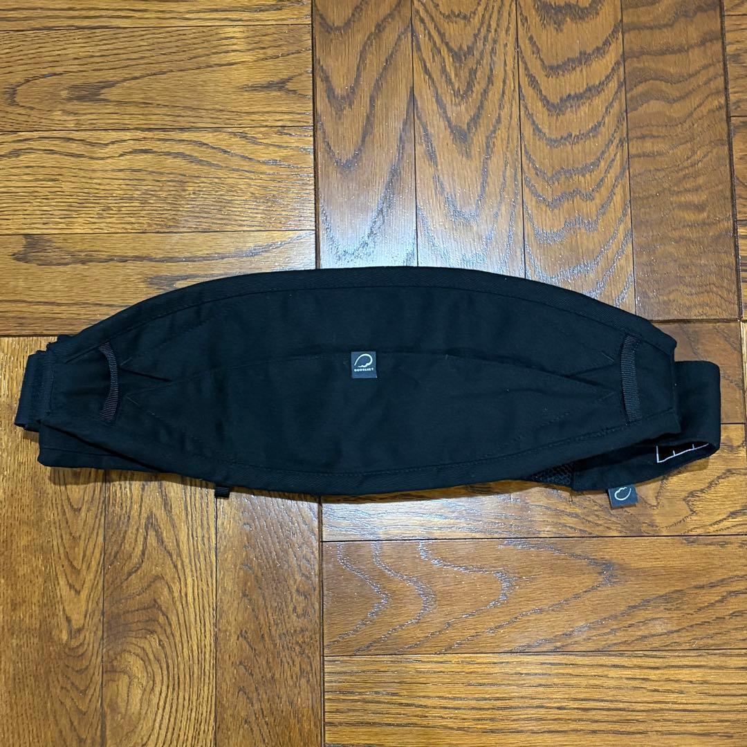 KET グスケット365抱っこ紐Plus【抱っこ紐+バッグ】　ブラック