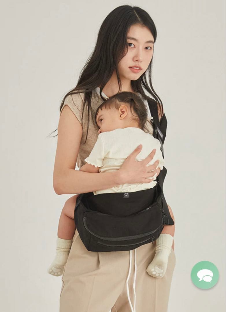 KET グスケット365抱っこ紐Plus【抱っこ紐+バッグ】　ブラック