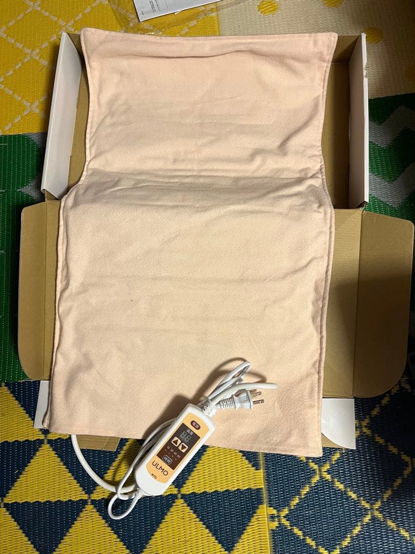 MTG ULMO 電気毛布 ベージュ