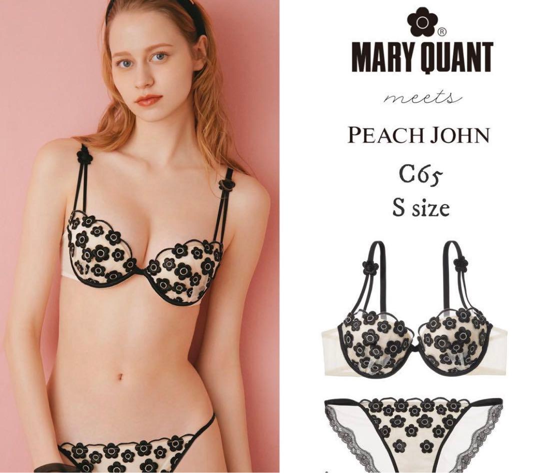 PEACH JOHN マリクワ　デイジーレース　ブラショーツセット　C65