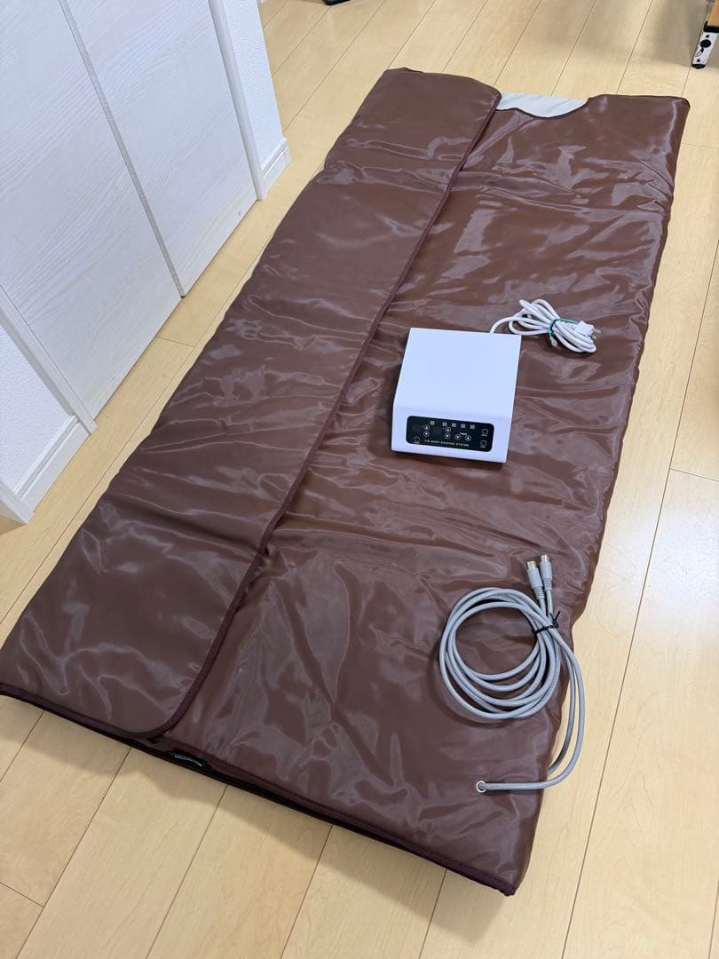 【美品】MOCO ヒートマット ゲルマニウム 遠赤外線 岩盤浴 サウナ