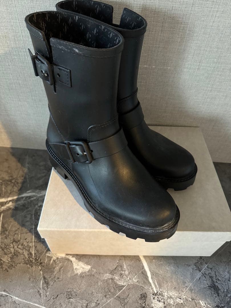 コアラジミーチュウJimmy Choo YEAL FLAT ブラック38