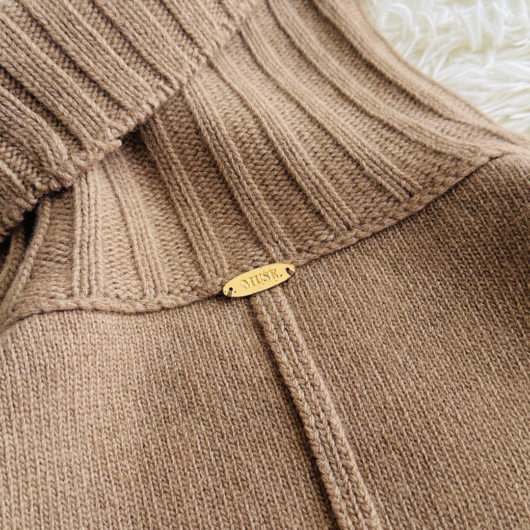 【極美品】Deuxieme Classe JADEタートルニット ブラウン