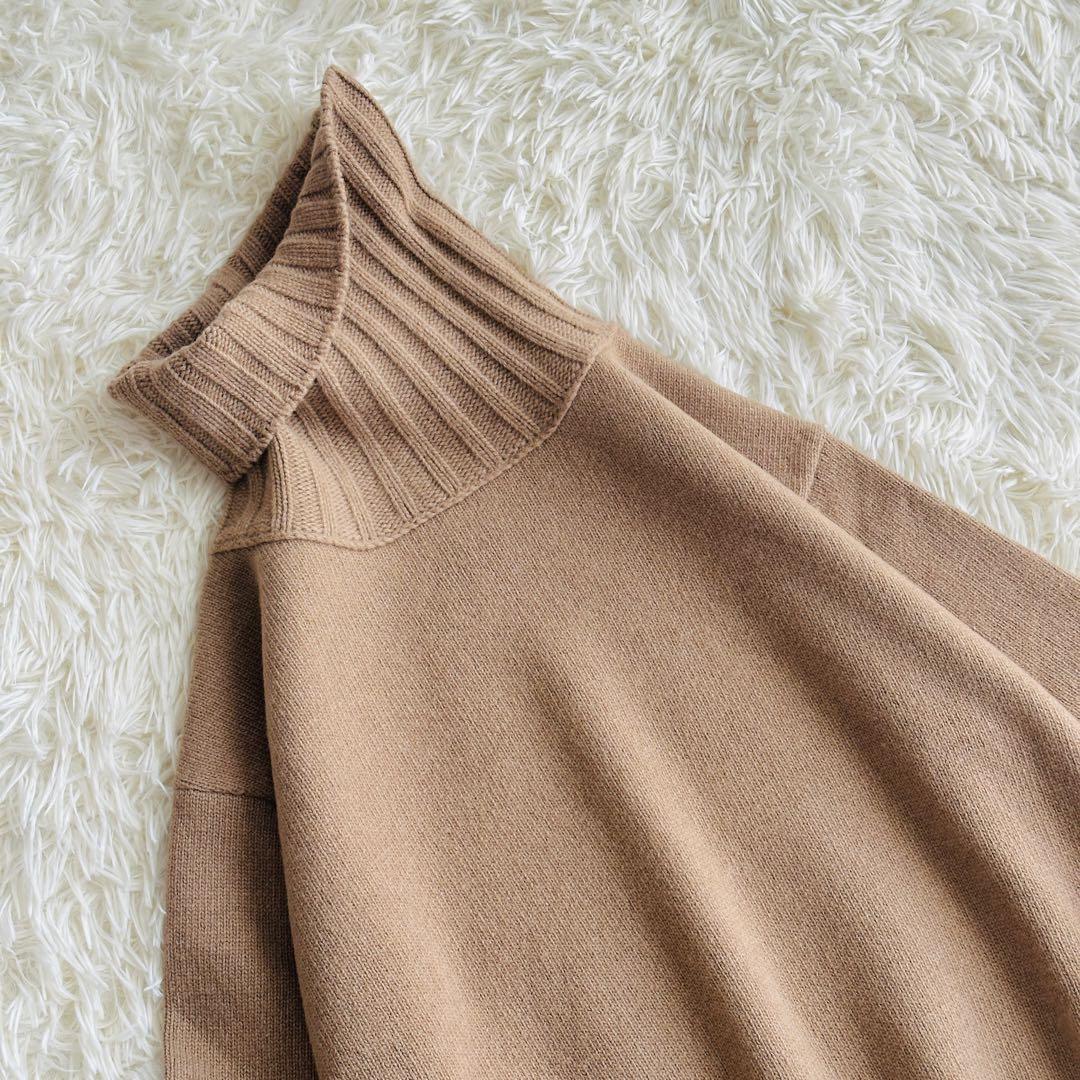 【極美品】Deuxieme Classe JADEタートルニット ブラウン