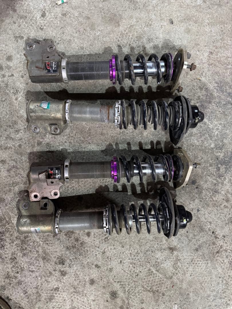 ラシーン　車高調　コイルオーバーサスペンション 4本セット