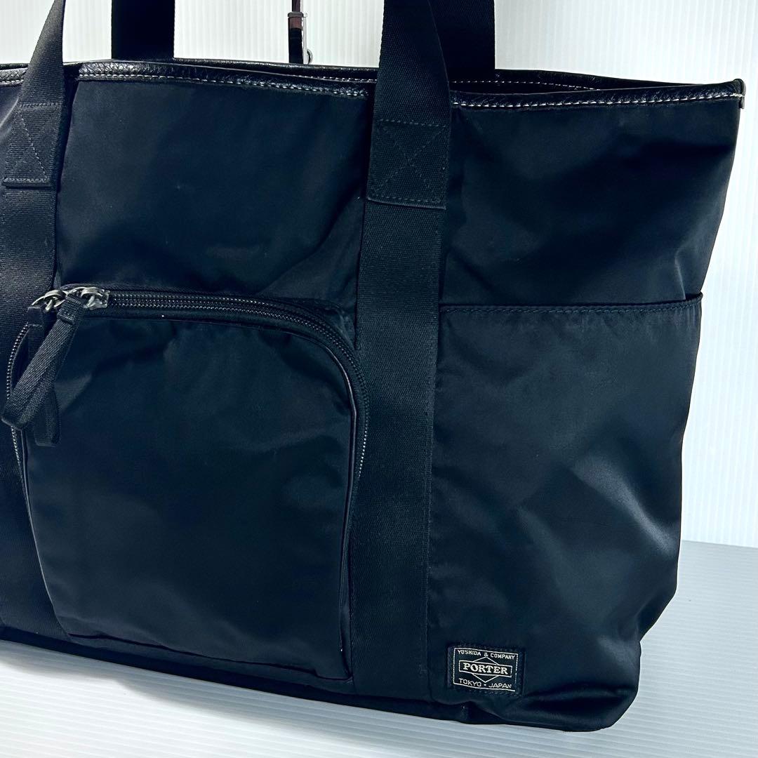 廃盤品 入手困難 希少 PORTER PLAN トートバッグ ビジネス ブラック
