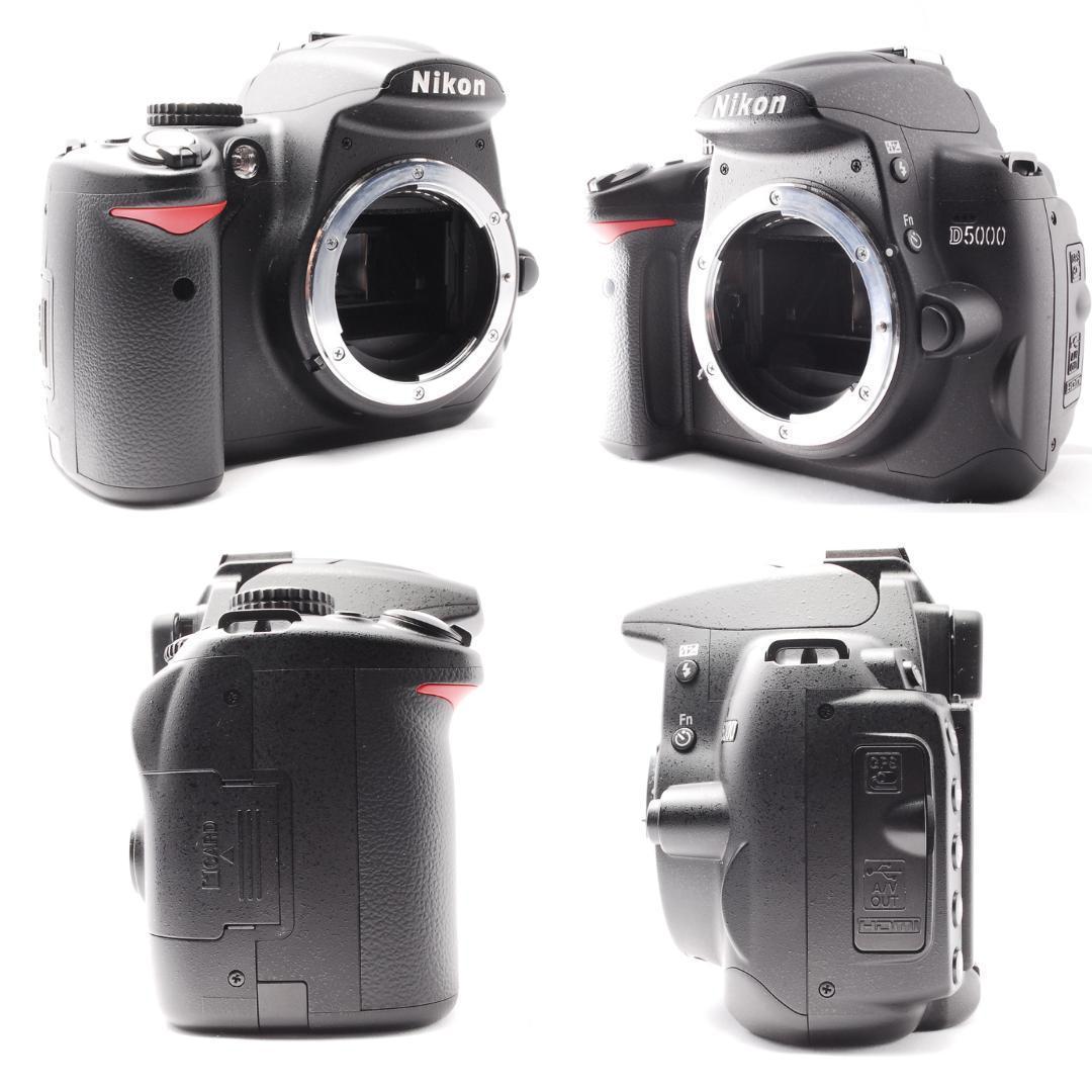 初心者にオススメ✨ニコン D5000✨一眼レフカメラ✨レンズセット✨入門機