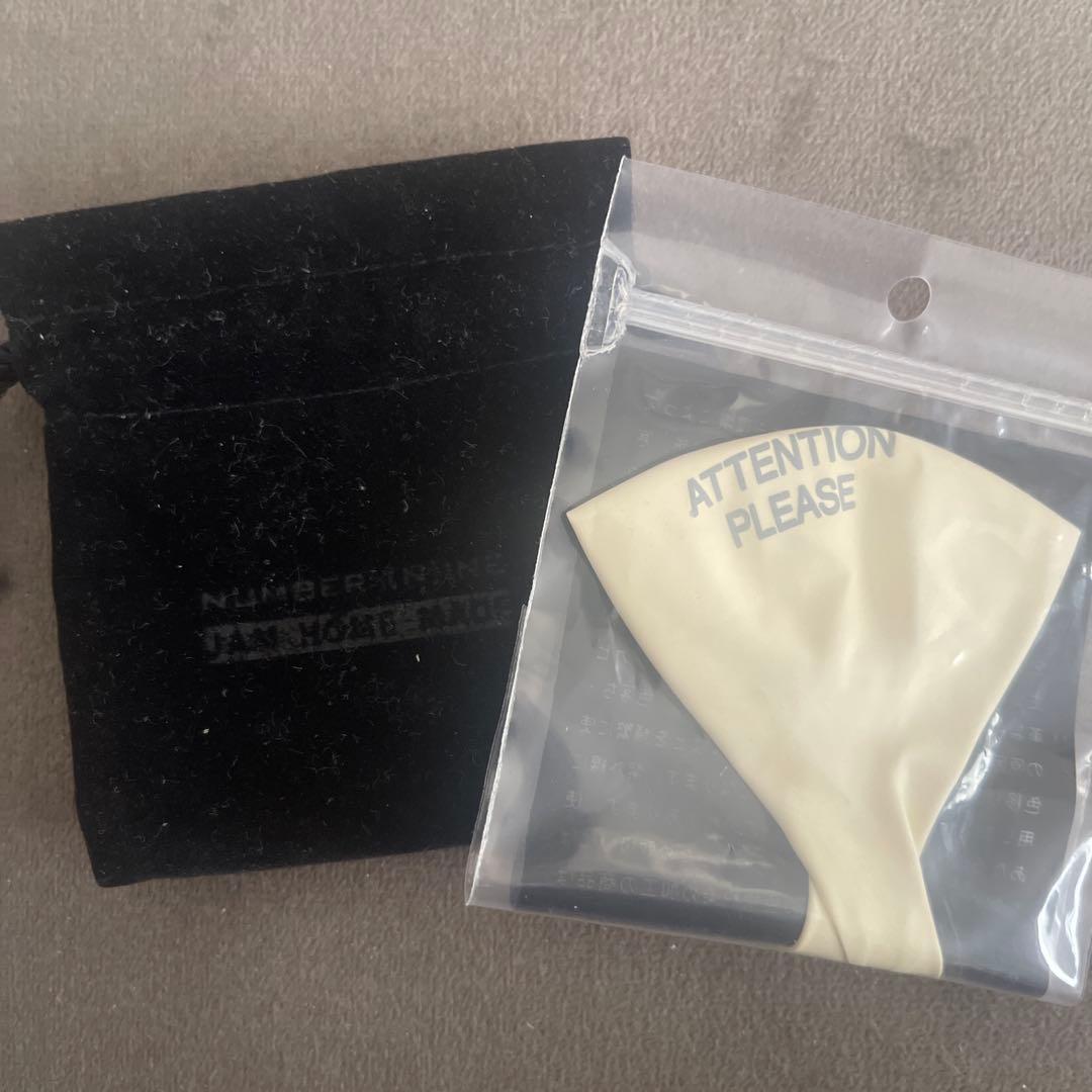 アクリル　ハート涙ブローチ　ナンバーナイン　NUMBER（N）INE