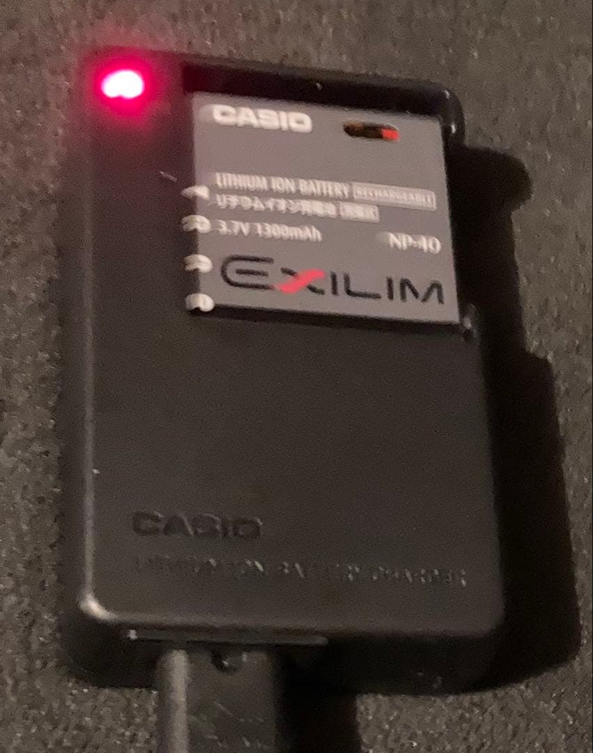 CASIO EXILIM EX-Z200 レッド CCD 充電器付