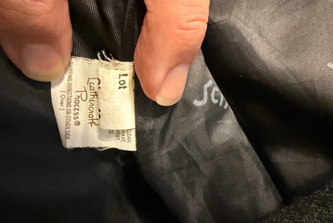 マギーSchott 643 トラッカージャケット 40ライナー付き