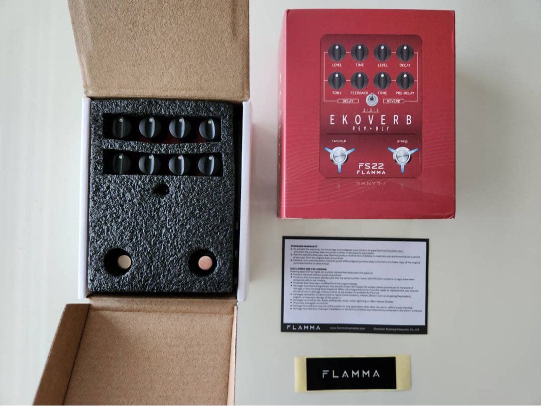 FLAMMA EKOVERB FS22 ギターエフェクター