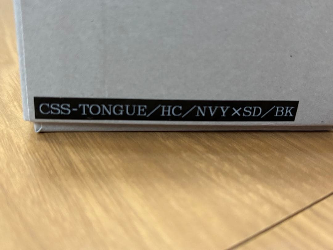 WILD SWANS タング　ネイビーブラック