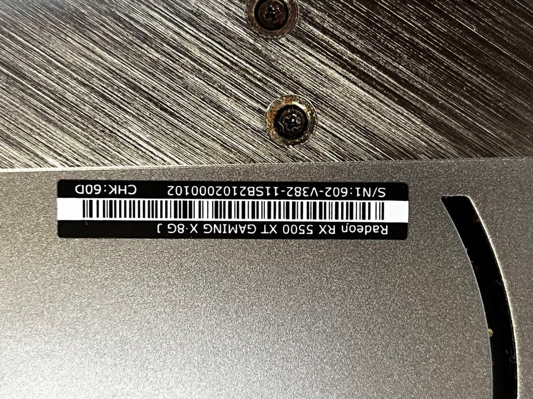 K*事様 MSI Radeon RX 5500 XT 8GB Gaming X