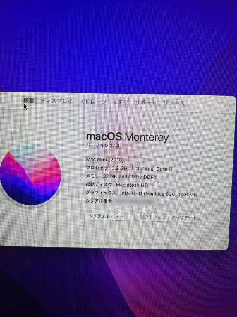 【メモリ増設！】mac mini 【メモリ32GB スペースグレー】