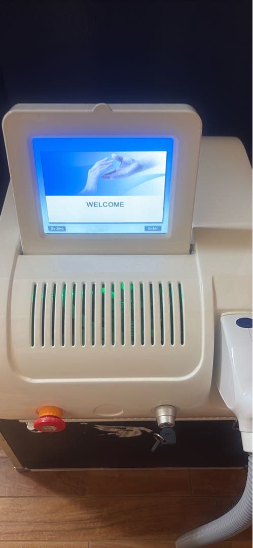 IPL脱毛機　フォトフェイシャル 脱毛器 カラーディスプレイ付き