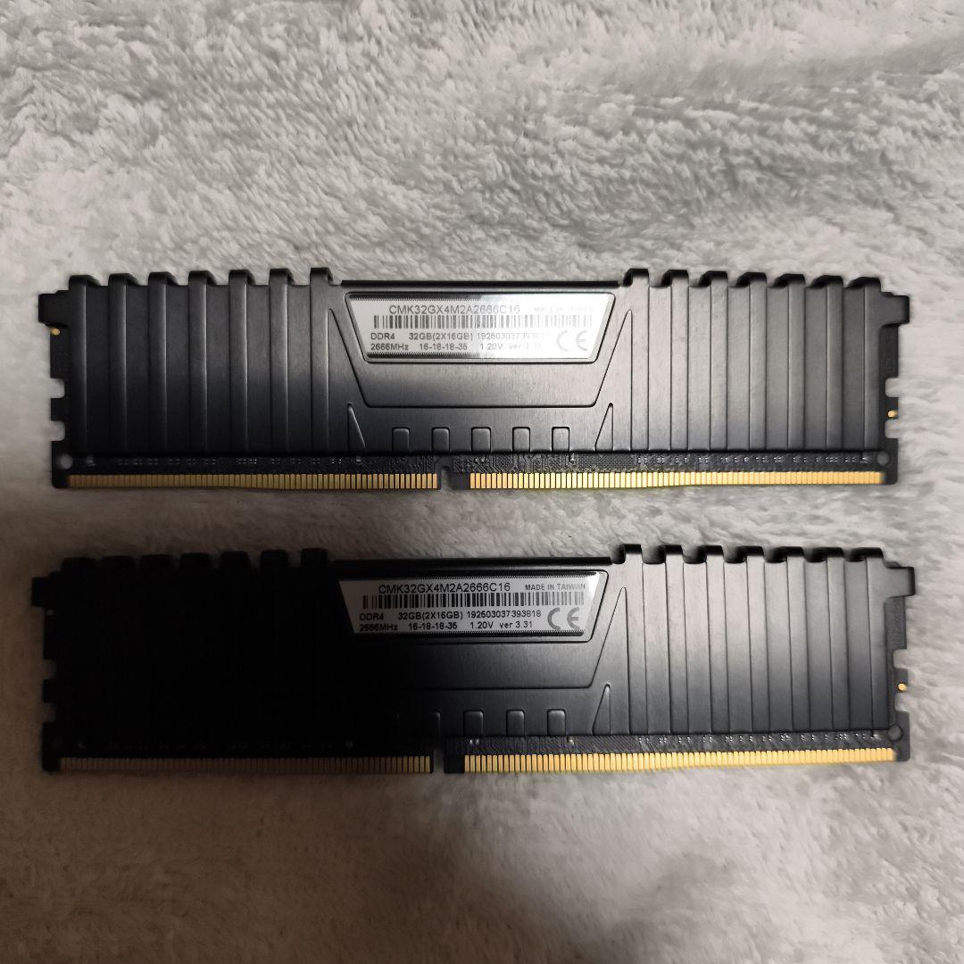 W*D様 Vengeance LPX DDR4 16x2 32gb メモリー ブ