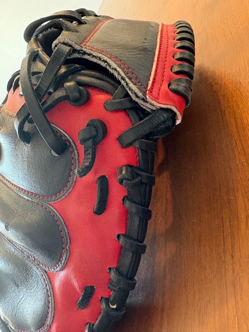 ハタケヤマ　軟式野球キャッチャーミット　甲斐モデル　左投用