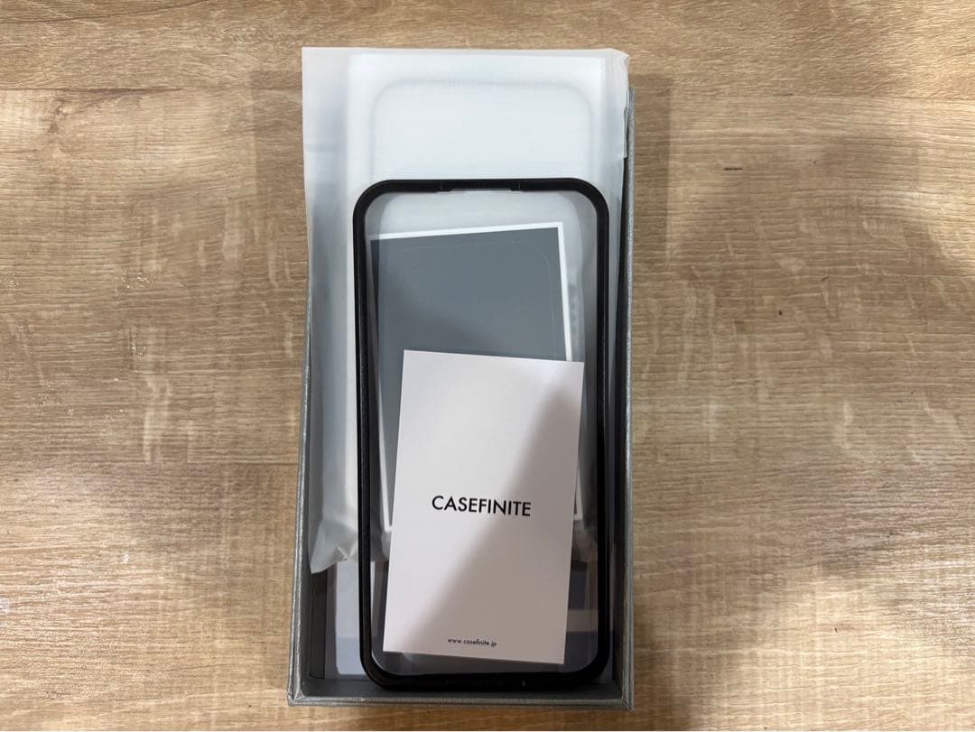 CASEFINITE iPhone 16 Pro用ケース&強化フィルム　セット