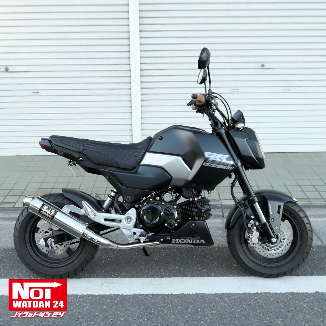 グロム　JC92　ローダウン カスタムシート　高反発ウレタン内蔵　ブラック