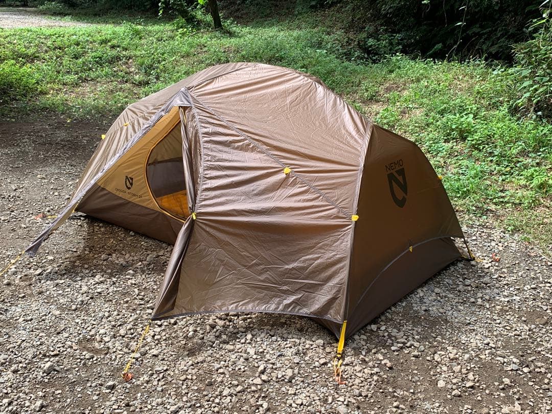 NEMO ニーモ ダガーストーム2P + 純正フットプリント