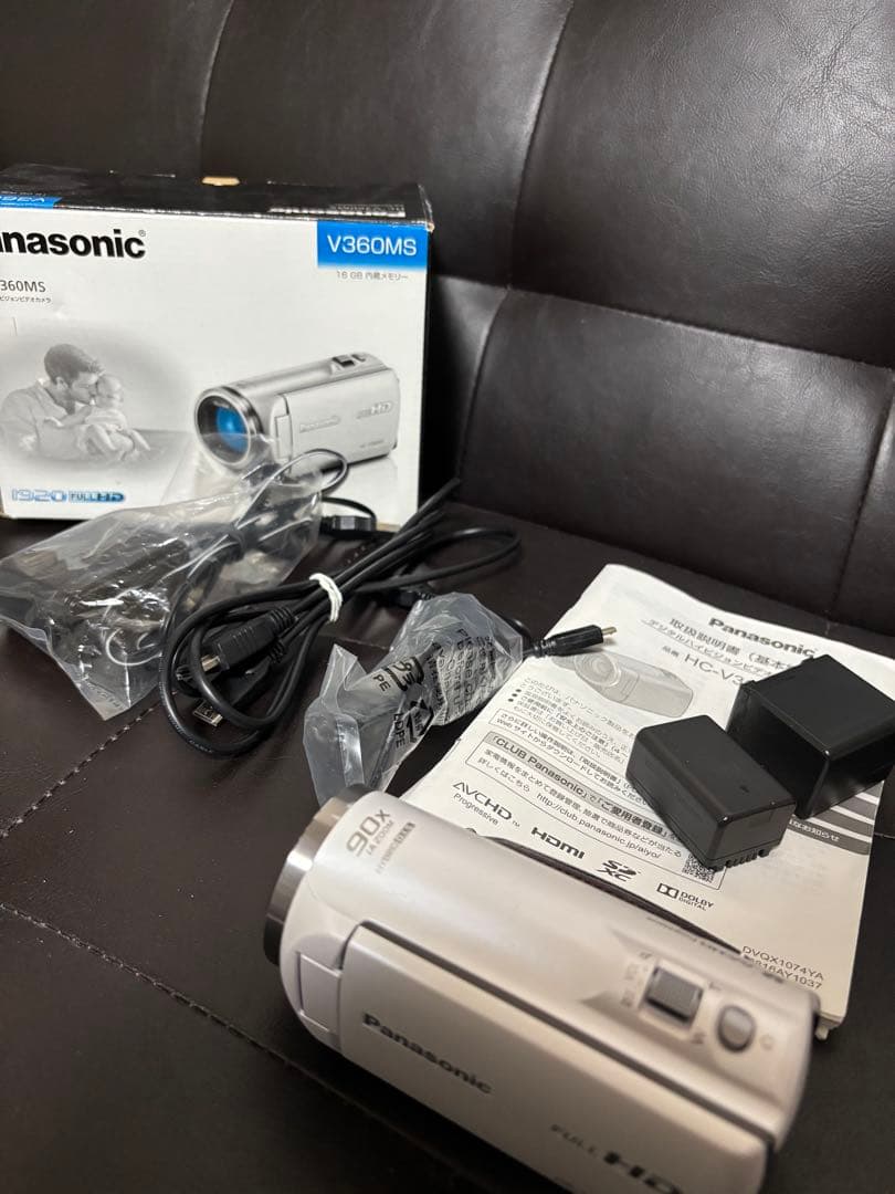即日発送Panasonic HC-V360MS デジタルハイビジョンビデオカメラ