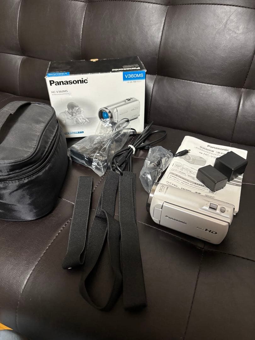 即日発送Panasonic HC-V360MS デジタルハイビジョンビデオカメラ