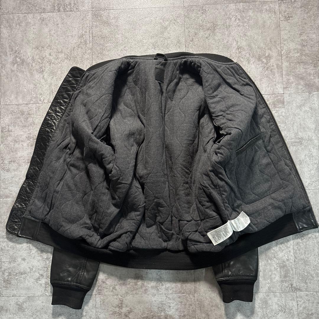 ジャケット・アウター old gap leather ma-1 flight jacket Black